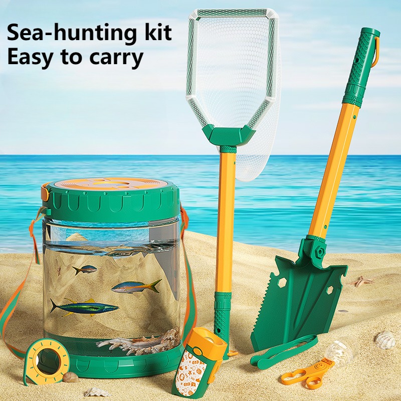Outdoor Adventure Kit For Kids - 바다 잡기 장난감 세트, 해변 놀이