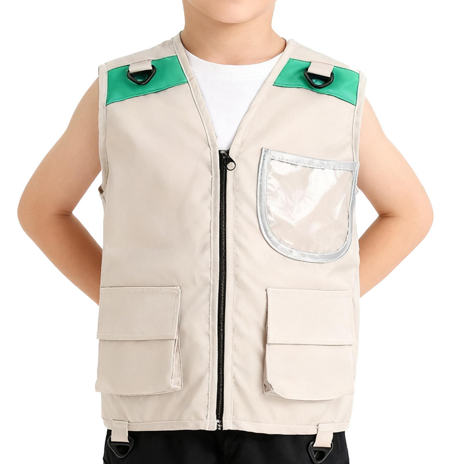 Outdoor Adventure Kit For Kids - 어린이 탐험가 조끼 의상 사파리 카고