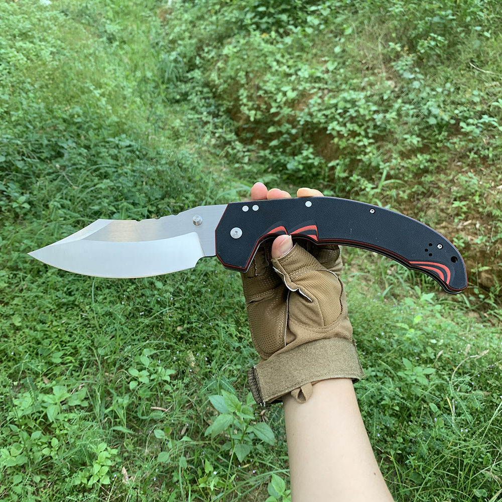 Survival Knife Full Tang - 메이헴 폴딩 나이프 휴대용 사냥칼 AUS10A
