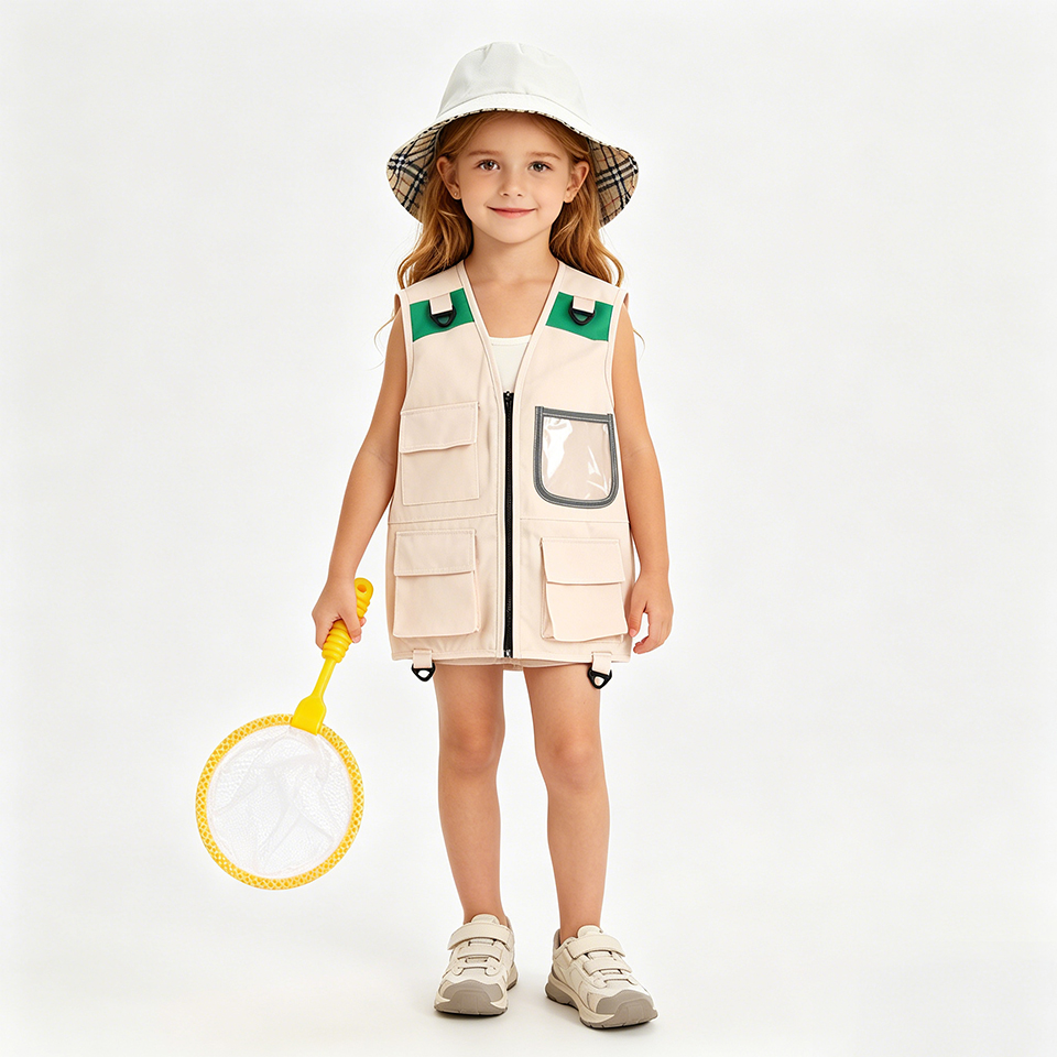 익스플로러 어드벤처 키트 야외 조끼 및 모자 아동복 자 - Outdoor Adventure Kit For Boys 리뷰 및 가격