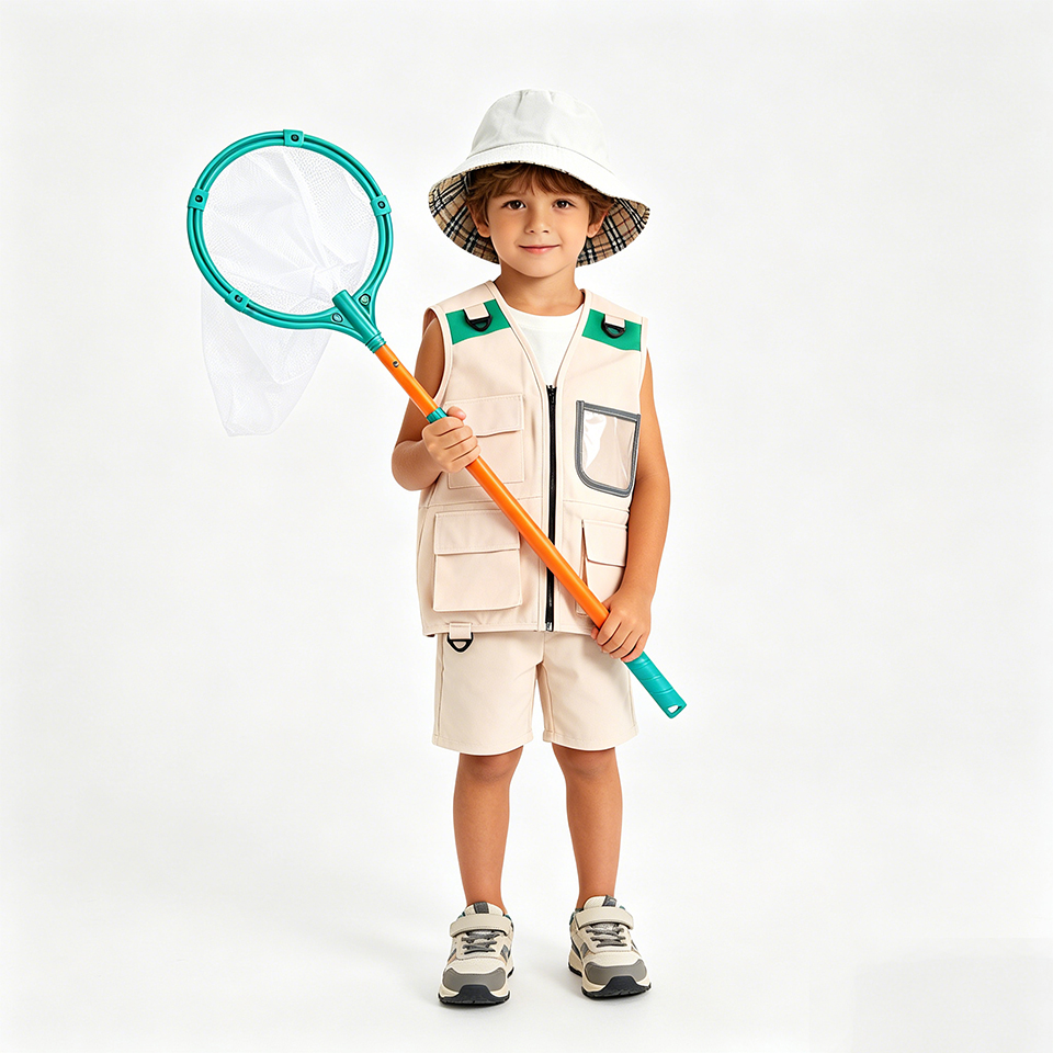 익스플로러 어드벤처 키트 야외 조끼 및 모자 아동복 자 - Outdoor Adventure Kit For Boys 리뷰 및 가격