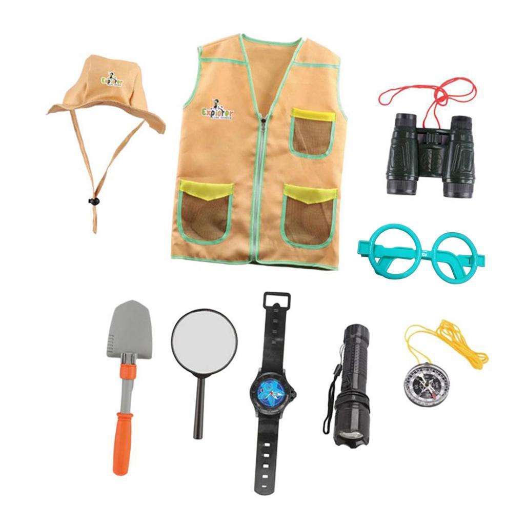 야외 활동 키트 어린이 조끼와 모자 세트 역할놀이 의상 - Outdoor Adventure Kit For Boys 리뷰 및 가격