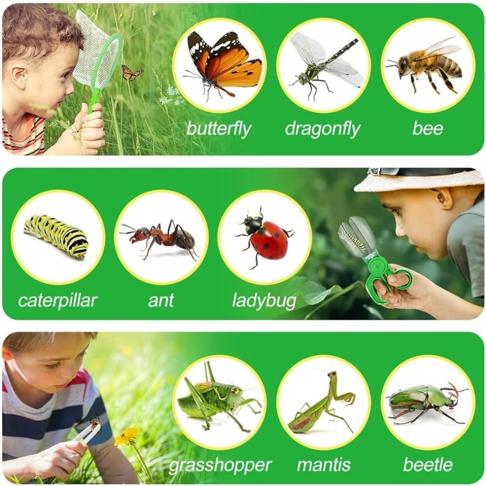 어린이 탐험가 키트, 야외 모험 캠핑 키트 및 버그 포 - Outdoor Adventure Kit For Boys 리뷰 및 가격