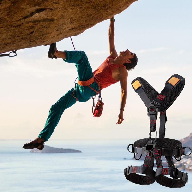 전신 루핑 하네스 5점식 안전벨트 (조절 가능한 버클  - Harness Climbing Adjustable 리뷰 및 가격
