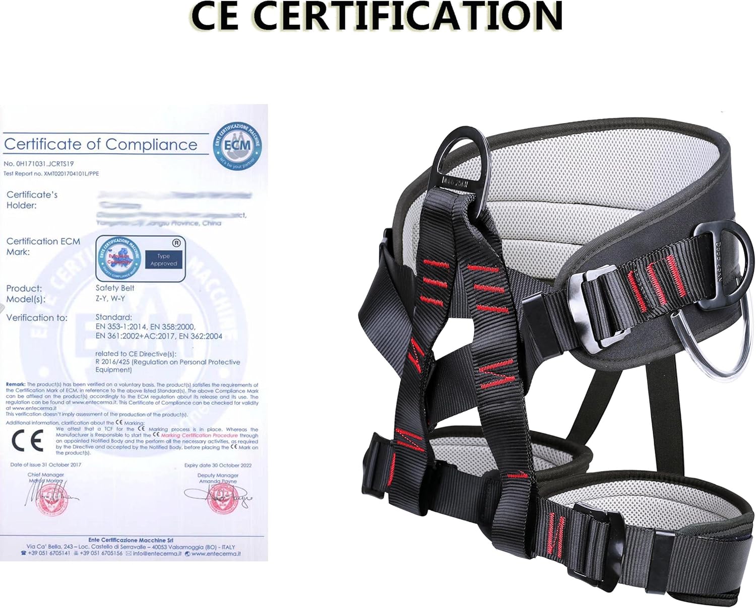 조절 가능한 등반 하네스 - 화재 구조, 암벽 등반,  - Harness Climbing Adjustable 리뷰 및 가격