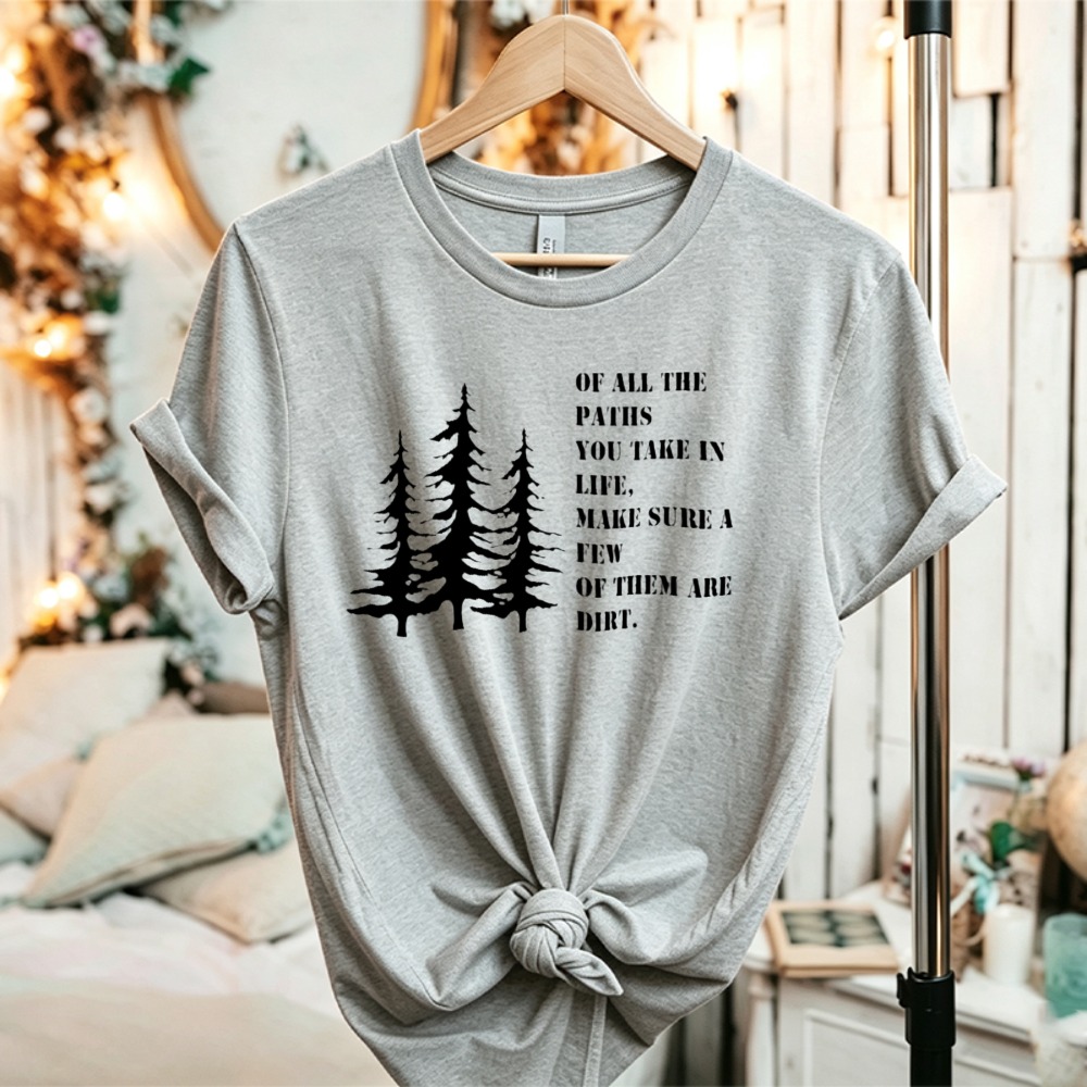 소나무 자연 인용문 야외 모험 그래픽 티셔츠 숲 하이킹 - Outdoor Adventure Quotes 리뷰 및 가격