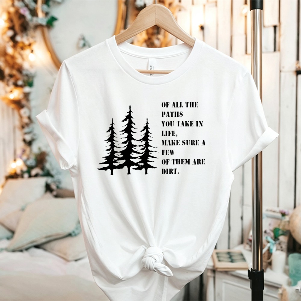 소나무 자연 인용문 야외 모험 그래픽 티셔츠 숲 하이킹 - Outdoor Adventure Quotes 리뷰 및 가격