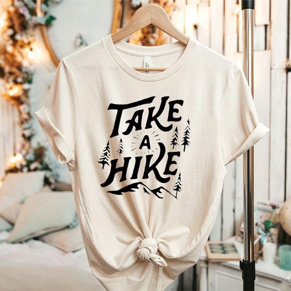 하이킹을 하세요 소나무 산 야외 그래픽 티셔츠 모험 하 - Outdoor Adventure Quotes 리뷰 및 가격