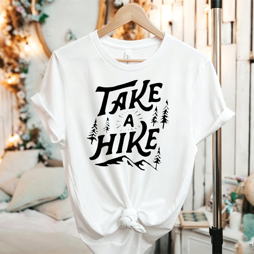 하이킹을 하세요 소나무 산 야외 그래픽 티셔츠 모험 하 - Outdoor Adventure Quotes 리뷰 및 가격