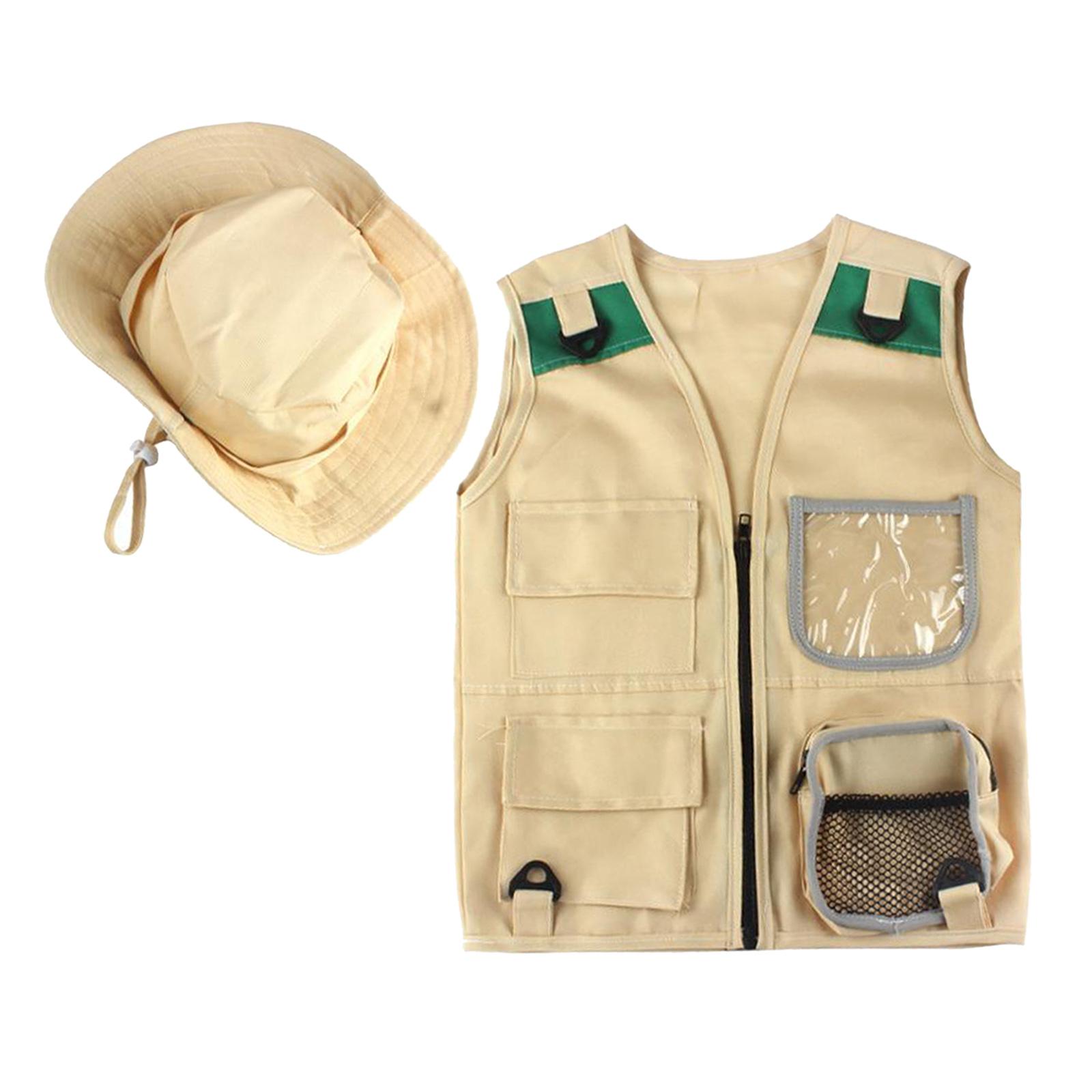 사파리 어린이 야외 탐험가 키트, 카고 조끼 및 모자  - Outdoor Adventure Kit For Boys 리뷰 및 가격