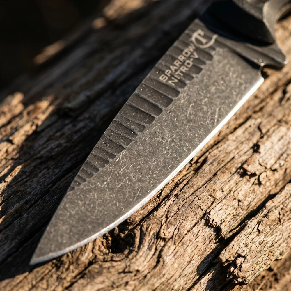 D2 강철로 제작된 칼날과 G10 소재의 손잡이를 갖춘 - Survival Knife Full Tang 리뷰 및 가격
