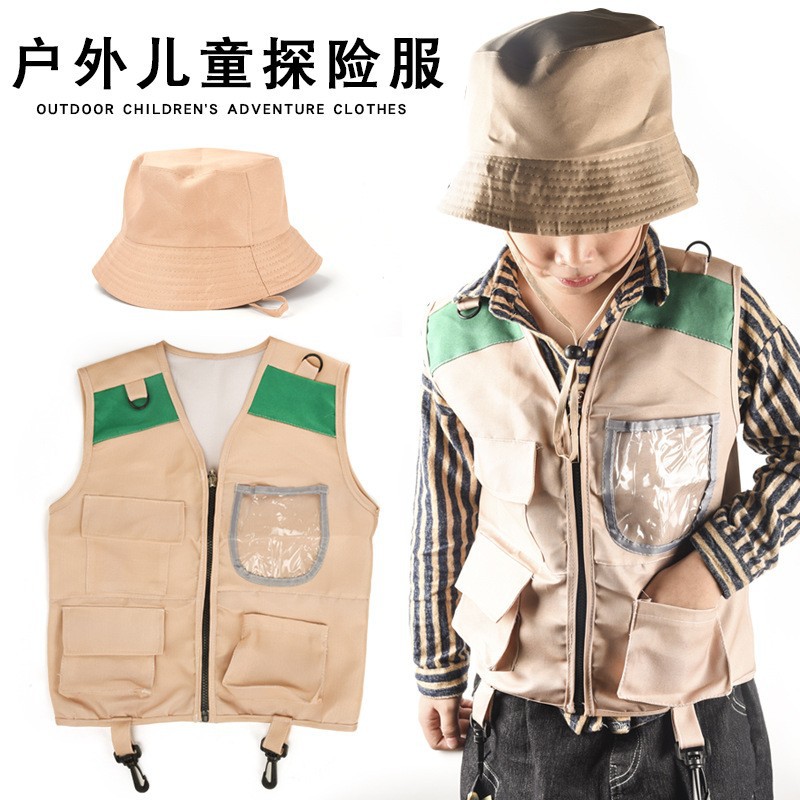 2026 뉴 키즈 익스플로러 모자 조끼 드레스업 게임  - Outdoor Adventure Kit For Boys 리뷰 및 가격