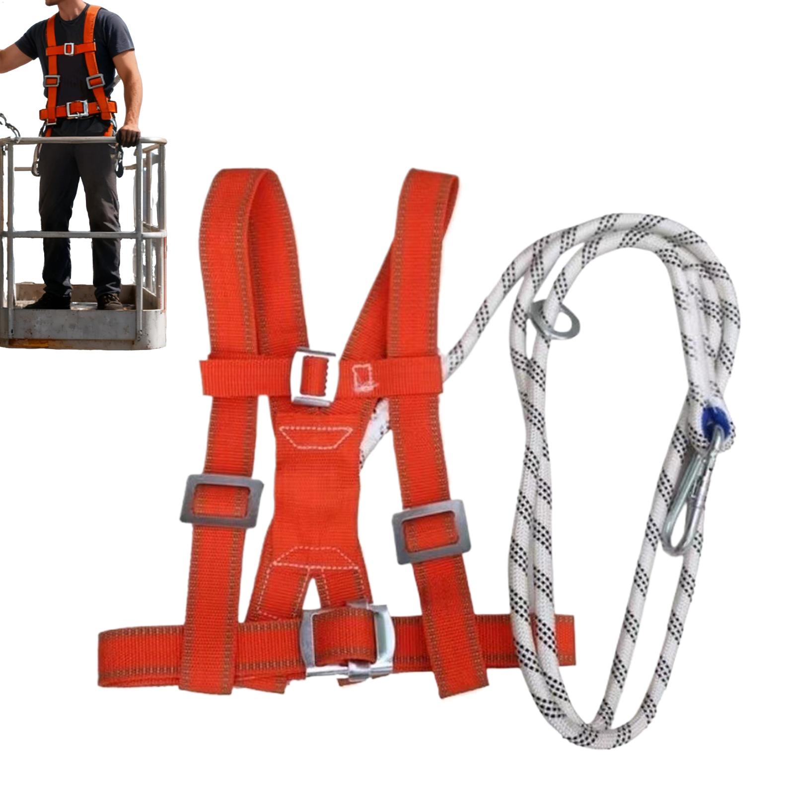 지붕 작업용 안전 하네스, 조절 가능한 야외용 장비,  - Harness Climbing Adjustable 리뷰 및 가격
