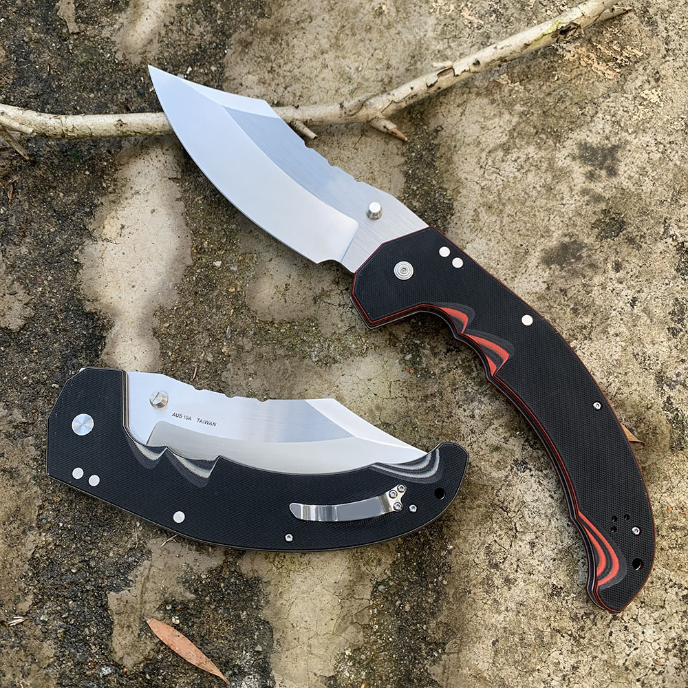 메이헴 폴딩 나이프 휴대용 사냥칼 AUS10A 블레이드 - Survival Knife Full Tang 리뷰 및 가격