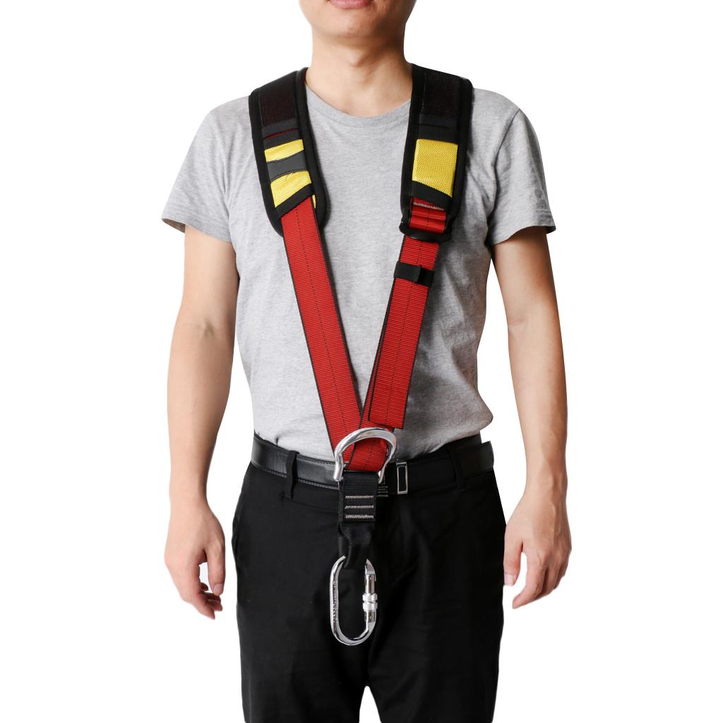 검정색 폴리에스테르 하네스 어깨끈 조절 가능한 소프트  - Harness Climbing Adjustable 리뷰 및 가격