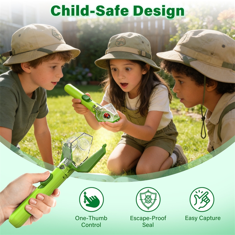 어린이용 곤충 포획기 6배 확대경 포함 탐험 키트 야외 - Outdoor Adventure Kit For Boys 리뷰 및 가격
